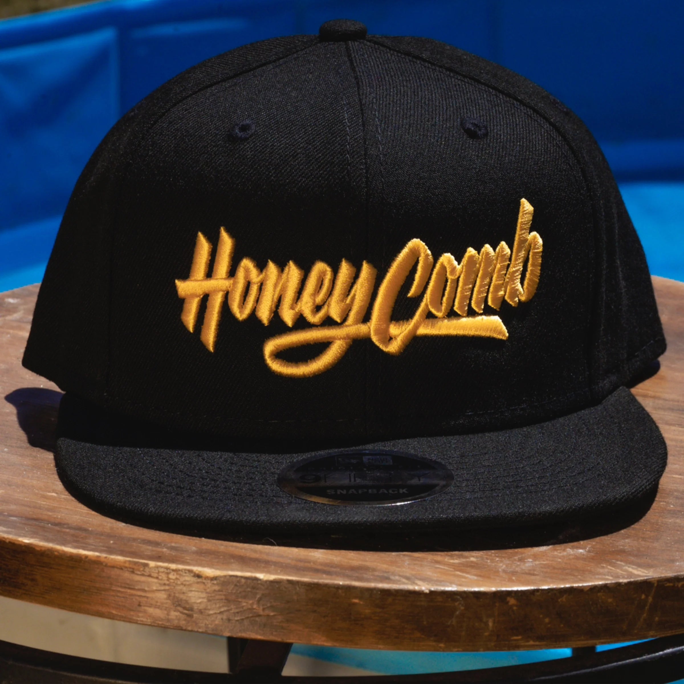 Honeycomb script Snap Back